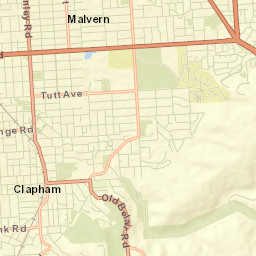 Lower Mitcham Street Map