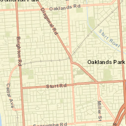 Seacliff Park Street Map