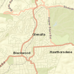 Belair Street Map