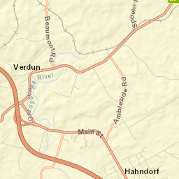 Hahndorf Street Map