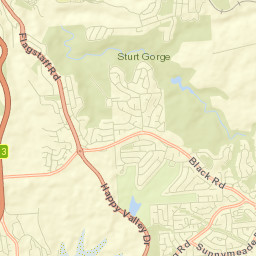 Bellevue Heights Street Map