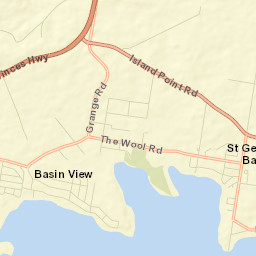 St. Georges Basin Street Map