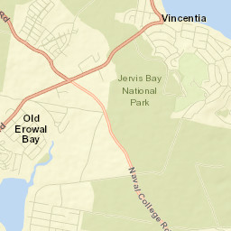 Old Erowal Bay Street Map