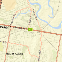 Mount Austin Street Map