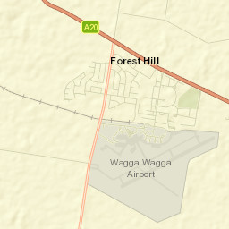 Forest Hill Street Map