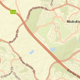 Nicholls Street Map
