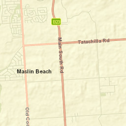 Maslin Beach Street Map