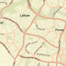 Higgins Street Map