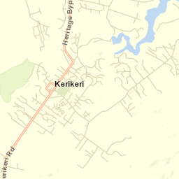 Kerikeri Street Map