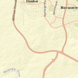 Weetangera Street Map