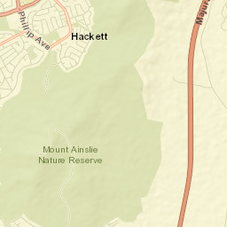 Hackett Street Map