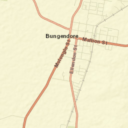 Bungendore Street Map