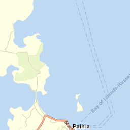 Paihia Street Map