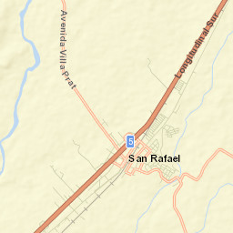 San Rafael Street Map