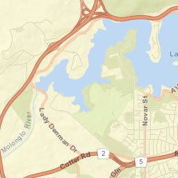 Yarralumla Street Map