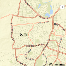 Rivett Street Map