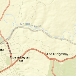 Queanbeyan East Street Map