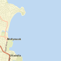 Mollymook Street Map