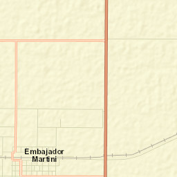 Embajador Martini Street Map