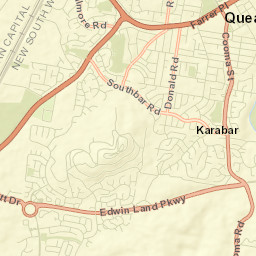 Queanbeyan West Street Map
