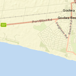 Goolwa Beach Street Map