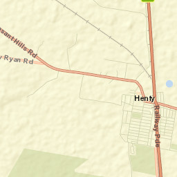 Henty Street Map