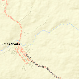 Empedrado Street Map