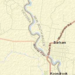 Barham Street Map