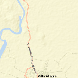 Villa Alegre Street Map