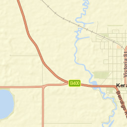 Kerang Street Map