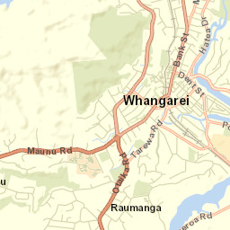 Whangarei Street Map
