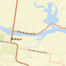 Moruya Street Map