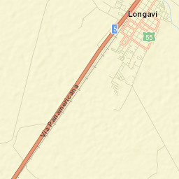 Longaví Street Map