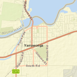 Yarrawonga Street Map