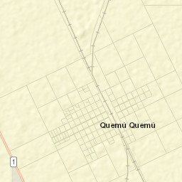 Quemú Quemú Street Map