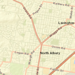 North Albury Street Map
