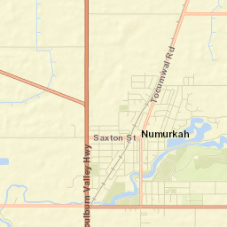 Numurkah Street Map