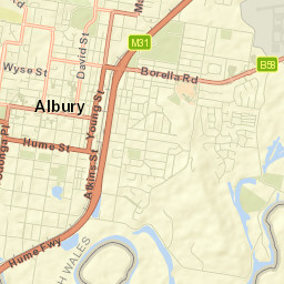 East Albury Street Map