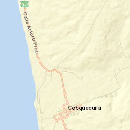 Cobquecura Street Map
