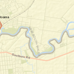 Moama Street Map