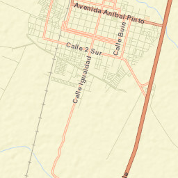 Parral Street Map