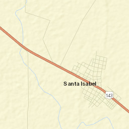 Santa Isabel Street Map