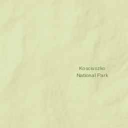 Kosciuszko National Park Street Map