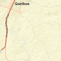 Quirihue Street Map