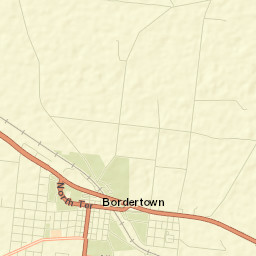Bordertown Street Map