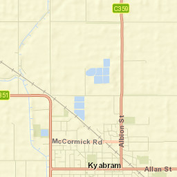 Kyabram Street Map