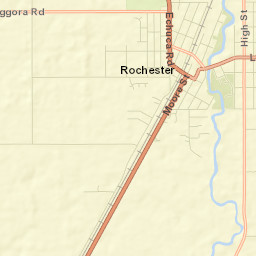 Rochester Street Map
