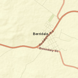 Berridale Street Map