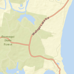 Bermagui Street Map