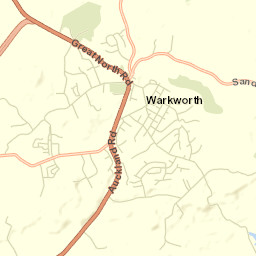 Warkworth Street Map